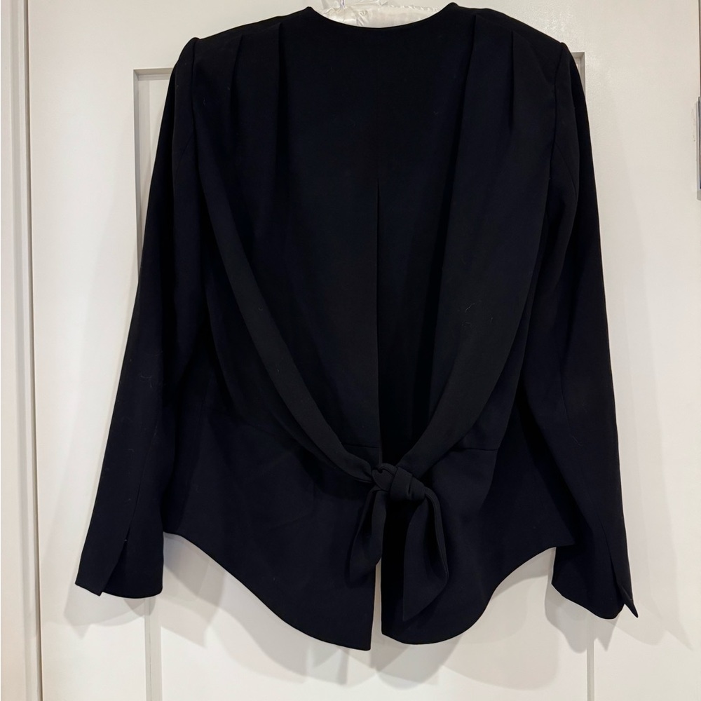 Club Monaco Chic Back Tie Blazer